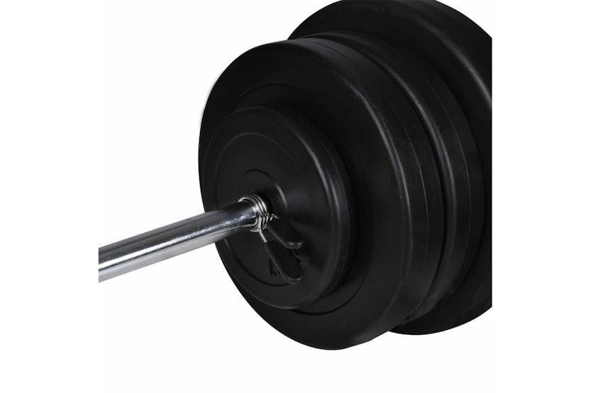 vidaXL 90375 Barbell + 2 Dumbbell Set 60.5kg vidaXL 90375 Barbell + 2 Dumbbell Set 60.5kg