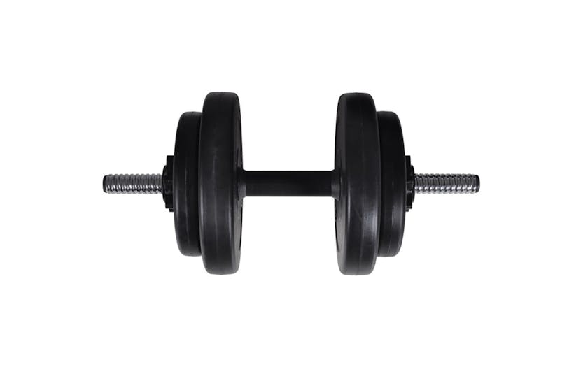vidaXL 90375 Barbell + 2 Dumbbell Set 60.5kg vidaXL 90375 Barbell + 2 Dumbbell Set 60.5kg