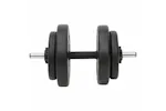 vidaXL 3145026 Curl Barbell And Dumbbell With Plates 60 Kg vidaXL 3145026 Curl Barbell And Dumbbell With Plates 60 Kg