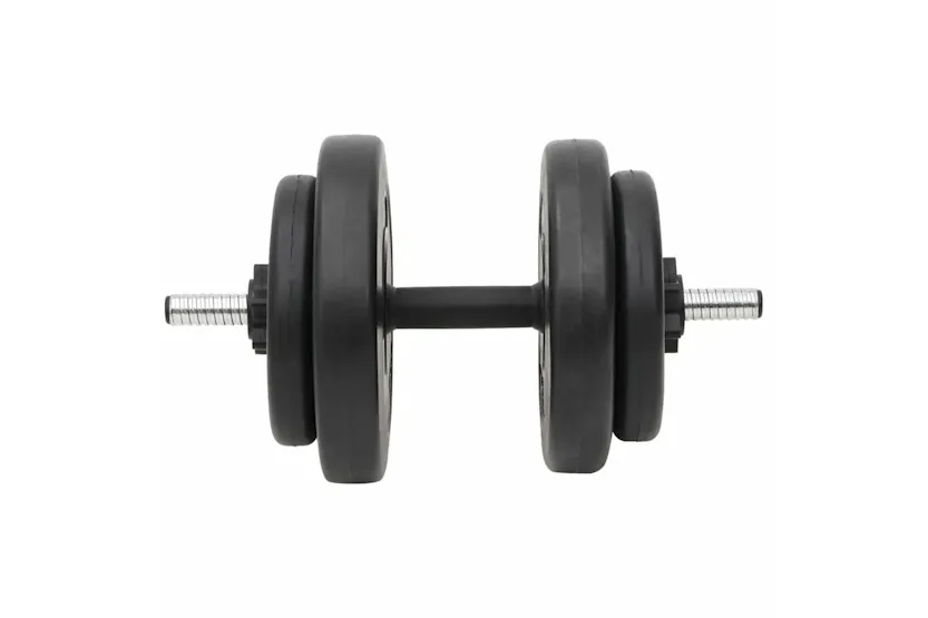 vidaXL 3145026 Curl Barbell And Dumbbell With Plates 60 Kg vidaXL 3145026 Curl Barbell And Dumbbell With Plates 60 Kg