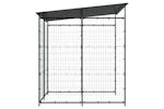 vidaXL 150780 Bicycle Shed 190x190x222cm Steel Black vidaXL 150780 Bicycle Shed 190x190x222cm Steel Black