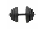 vidaXL 3145032 Barbell And Dumbbell With Plates Set 120 Kg vidaXL 3145032 Barbell And Dumbbell With Plates Set 120 Kg