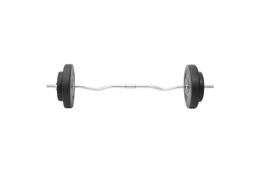 vidaXL 3145027 Barbell And Dumbbell With Plates 60 Kg vidaXL 3145027 Barbell And Dumbbell With Plates 60 Kg