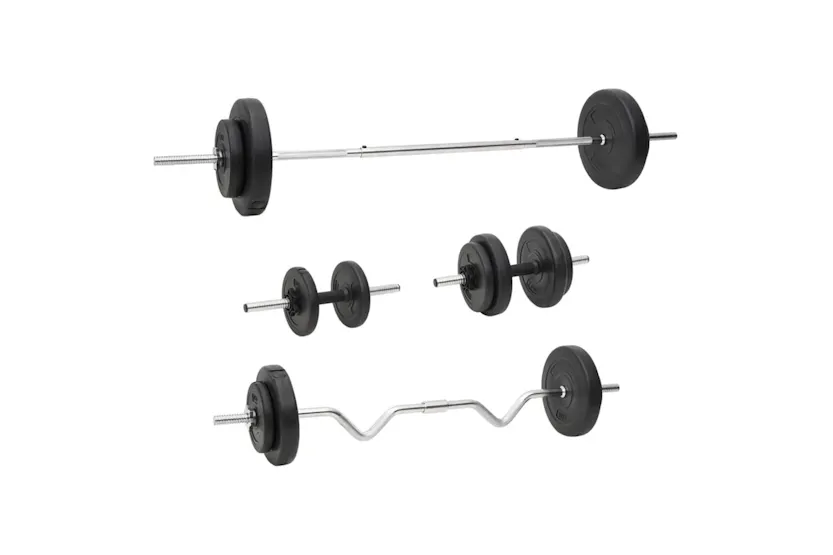 vidaXL 3145028 Barbell And Dumbbell Plates 60 Kg vidaXL 3145028 Barbell And Dumbbell Plates 60 Kg