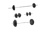 vidaXL 3145027 Barbell And Dumbbell With Plates 60 Kg vidaXL 3145027 Barbell And Dumbbell With Plates 60 Kg