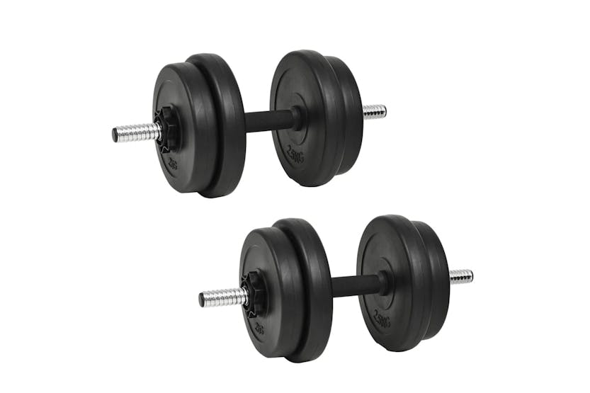vidaXL 14 Piece Dumbbell Set 20 Kg vidaXL 14 Piece Dumbbell Set 20 Kg