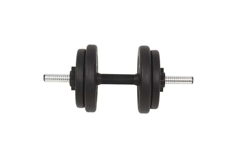vidaXL 91401 Barbell And Dumbbell Set 30 Kg vidaXL 91401 Barbell And Dumbbell Set 30 Kg