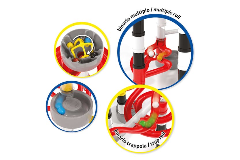 Quercetti 439100 80 Piece Marble Run Set "migoga Race" Quercetti 439100 80 Piece Marble Run Set "migoga Race"