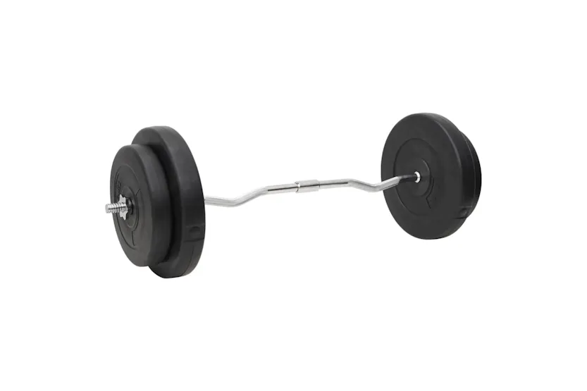 vidaXL 3145029 Barbell And Dumbbell With Plates Set 90 Kg vidaXL 3145029 Barbell And Dumbbell With Plates Set 90 Kg
