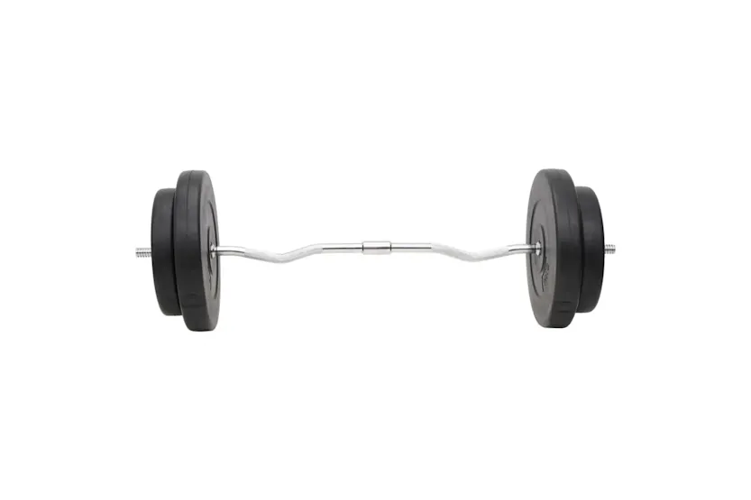 vidaXL 3145029 Barbell And Dumbbell With Plates Set 90 Kg vidaXL 3145029 Barbell And Dumbbell With Plates Set 90 Kg