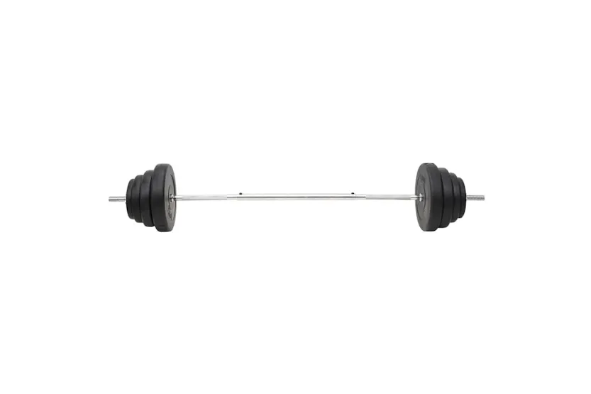 vidaXL 3145032 Barbell And Dumbbell With Plates Set 120 Kg vidaXL 3145032 Barbell And Dumbbell With Plates Set 120 Kg