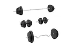 vidaXL 3145032 Barbell And Dumbbell With Plates Set 120 Kg vidaXL 3145032 Barbell And Dumbbell With Plates Set 120 Kg