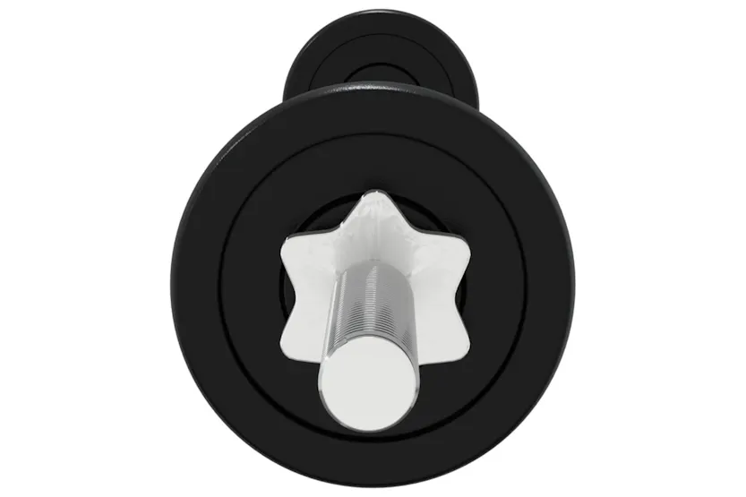 vidaXL 3145052 Barbell And Dumbbell With Plates 120 Kg Cast Iron vidaXL 3145052 Barbell And Dumbbell With Plates 120 Kg Cast Iron