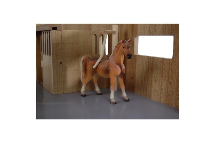 Kids Globe 442152 Toy Horse Stable With 3 Boxes And Lane 1:32 Kids Globe 442152 Toy Horse Stable With 3 Boxes And Lane 1:32