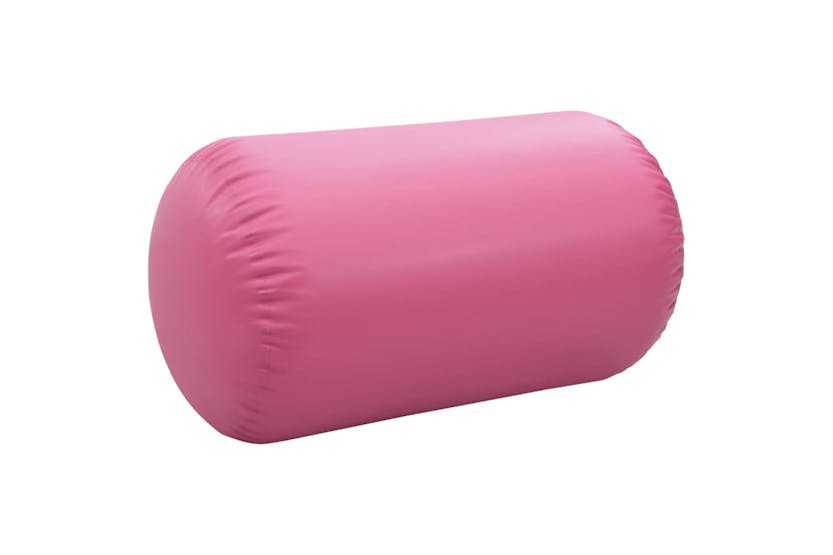 vidaXL 92712 Inflatable Gymnastic Roll With Pump 100x60cm Pvc Pink vidaXL 92712 Inflatable Gymnastic Roll With Pump 100x60cm Pvc Pink