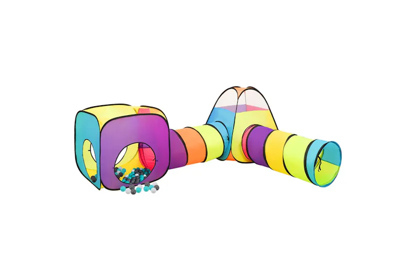 vidaXL 3107755 Children Play Tent With 250 Balls Multicolour 190x264x90cm vidaXL 3107755 Children Play Tent With 250 Balls Multicolour 190x264x90cm