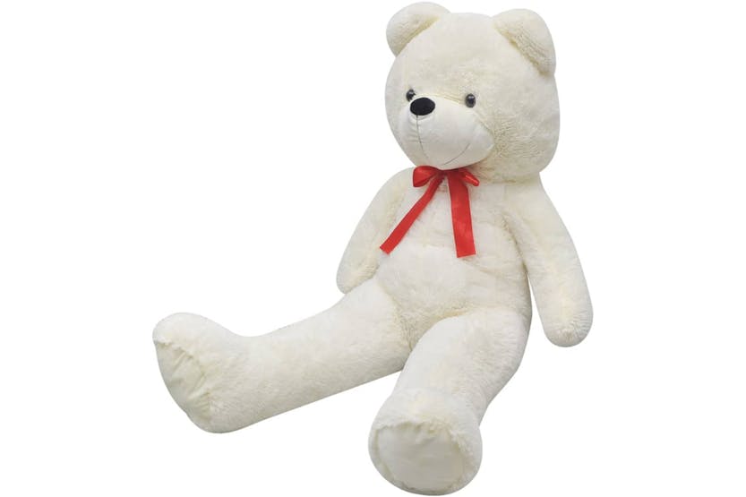 vidaXL 80148 Teddy Bear Cuddly Toy Plush White 242cm vidaXL 80148 Teddy Bear Cuddly Toy Plush White 242cm