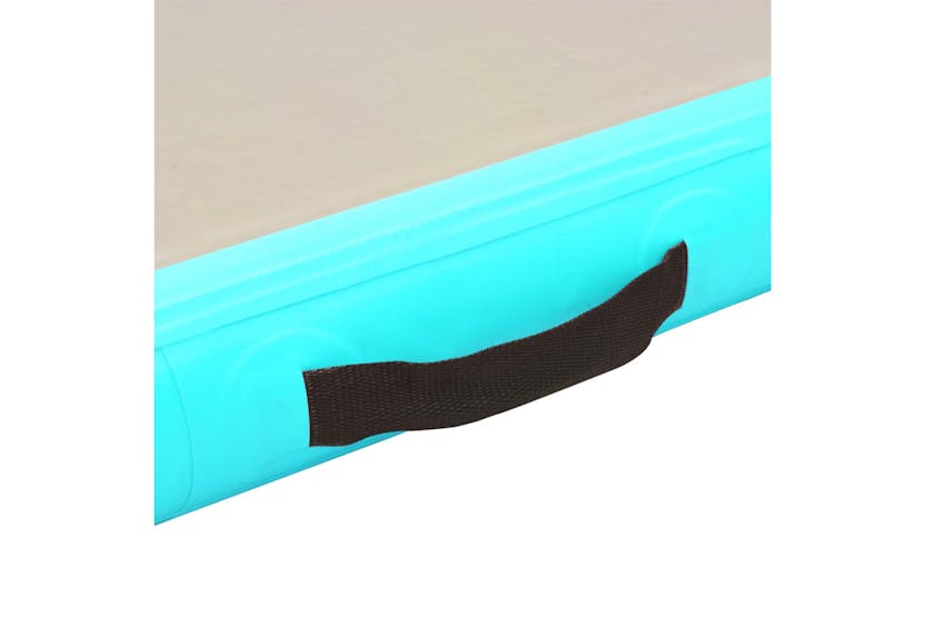 vidaXL 91917 Inflatable Gymnastics Mat With Pump 400x100x10cm Pvc Green vidaXL 91917 Inflatable Gymnastics Mat With Pump 400x100x10cm Pvc Green