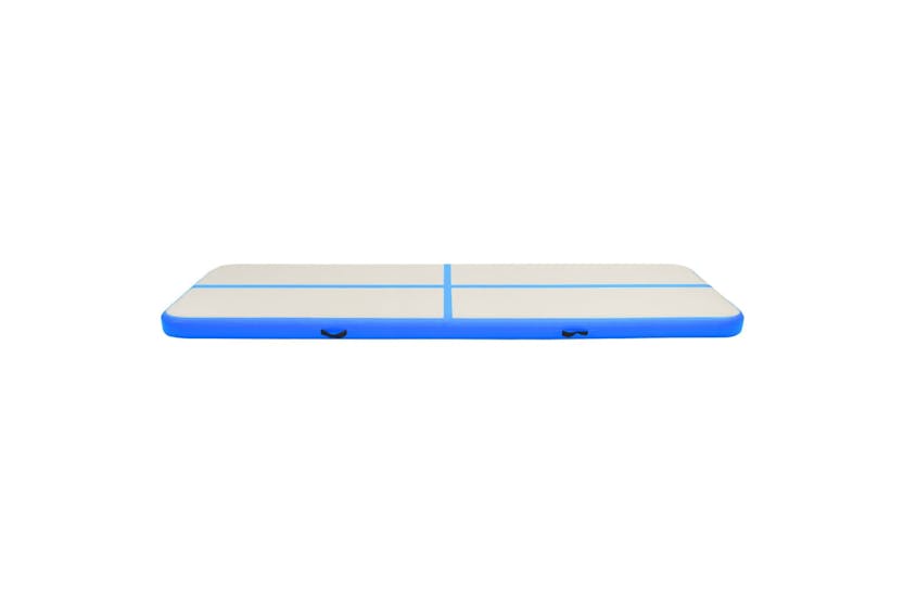 vidaXL 92692 Inflatable Gymnastics Mat With Pump 800x100x20cm Pvc Blue vidaXL 92692 Inflatable Gymnastics Mat With Pump 800x100x20cm Pvc Blue