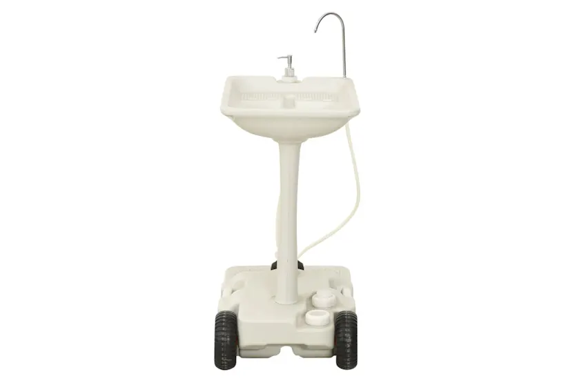 vidaXL 3154912 Portable Camping Toilet And Handwash Stand Set With Water Tank vidaXL 3154912 Portable Camping Toilet And Handwash Stand Set With Water Tank