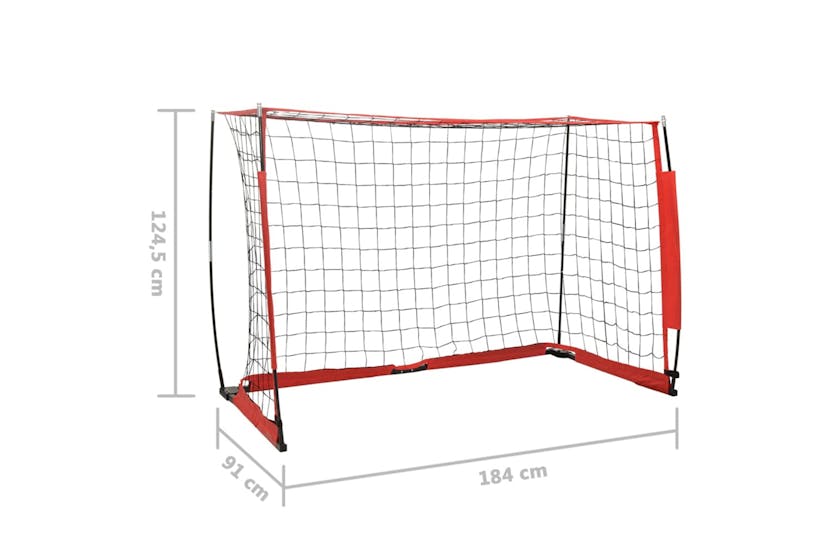 vidaXL 93374 Soccer Goal 184x91x124.5cm Steel vidaXL 93374 Soccer Goal 184x91x124.5cm Steel