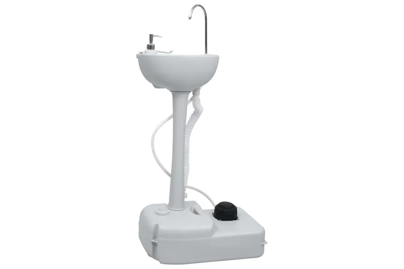vidaXL 3154911 Portable Camping Toilet And Handwash Stand Set With Water Tank vidaXL 3154911 Portable Camping Toilet And Handwash Stand Set With Water Tank