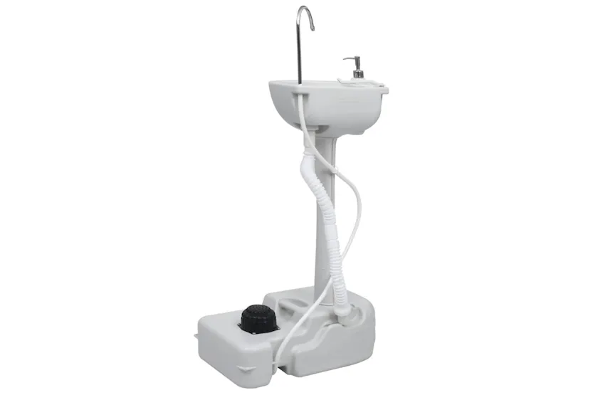 vidaXL 3081893 Portable Camping Handwash Stand With Tent 20 L vidaXL 3081893 Portable Camping Handwash Stand With Tent 20 L