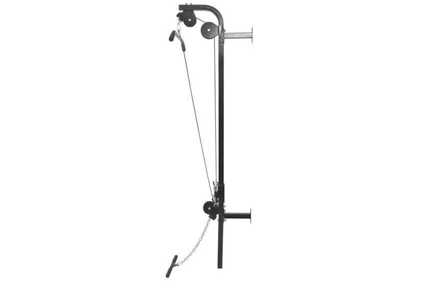 vidaXL 275358 Wall-mounted Power Tower With Barbell And Dumbbell Set 30.5 Kg vidaXL 275358 Wall-mounted Power Tower With Barbell And Dumbbell Set 30.5 Kg