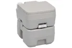 vidaXL 3154911 Portable Camping Toilet And Handwash Stand Set With Water Tank vidaXL 3154911 Portable Camping Toilet And Handwash Stand Set With Water Tank