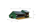 Kids Globe 432413 Cow Stable With Shed 1:32 Kids Globe 432413 Cow Stable With Shed 1:32