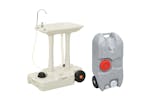 vidaXL 3154904 Portable Camping Handwash Stand And Water Tank Set vidaXL 3154904 Portable Camping Handwash Stand And Water Tank Set