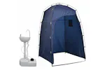 vidaXL 3081893 Portable Camping Handwash Stand With Tent 20 L vidaXL 3081893 Portable Camping Handwash Stand With Tent 20 L