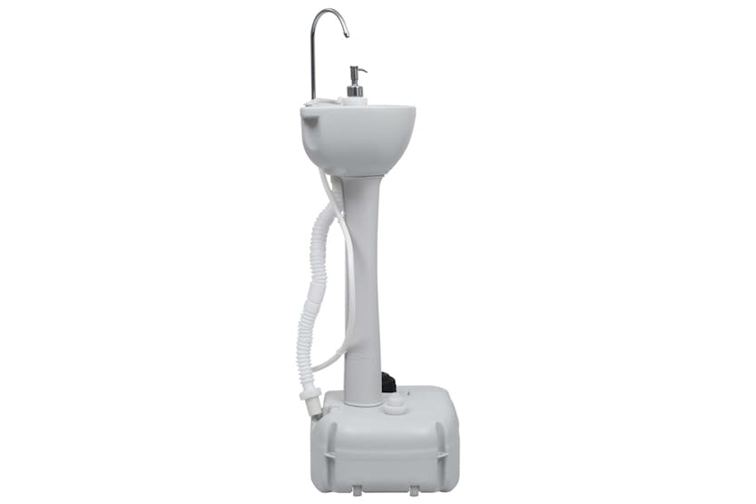 vidaXL 3154903 Portable Camping Handwash Stand And Water Tank Set vidaXL 3154903 Portable Camping Handwash Stand And Water Tank Set
