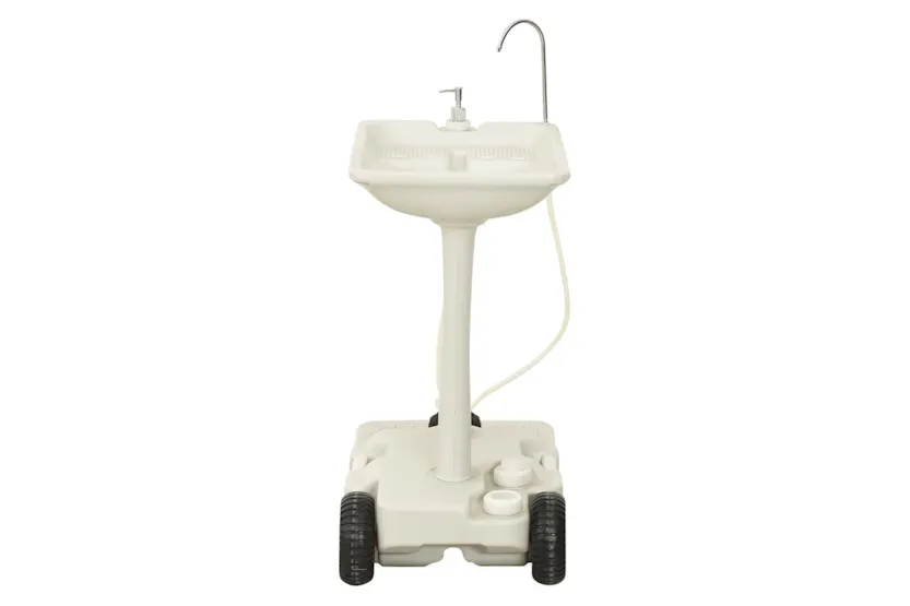 vidaXL 3154913 Portable Camping Toilet And Handwash Stand Set With Water Tank vidaXL 3154913 Portable Camping Toilet And Handwash Stand Set With Water Tank