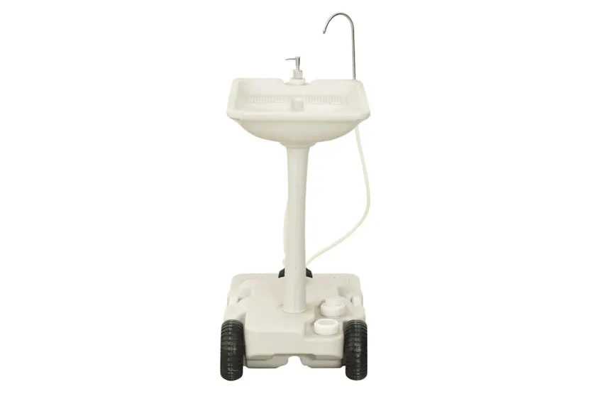 vidaXL 3154914 Portable Camping Toilet And Handwash Stand Set With Water Tank vidaXL 3154914 Portable Camping Toilet And Handwash Stand Set With Water Tank