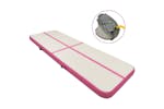 vidaXL 92661 Inflatable Gymnastics Mat With Pump 400x100x15cm Pvc Pink vidaXL 92661 Inflatable Gymnastics Mat With Pump 400x100x15cm Pvc Pink