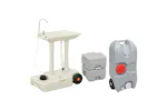 vidaXL 3154913 Portable Camping Toilet And Handwash Stand Set With Water Tank vidaXL 3154913 Portable Camping Toilet And Handwash Stand Set With Water Tank