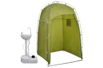vidaXL 3081894 Portable Camping Handwash Stand With Tent 20 L vidaXL 3081894 Portable Camping Handwash Stand With Tent 20 L