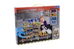 Tender Toys 445922 Garage Playset With 4 Toy Cars 62x31x33 Cm Grey And Blue Tender Toys 445922 Garage Playset With 4 Toy Cars 62x31x33 Cm Grey And Blue