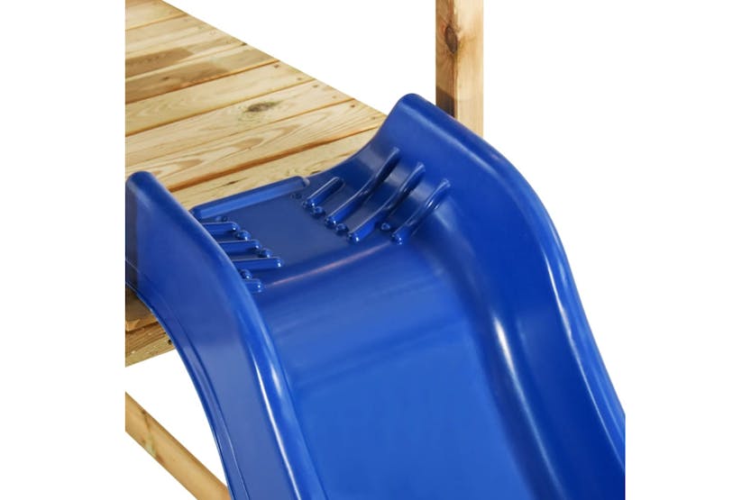 vidaXL 3059956 Playhouse With Swings And Ladder Impregnated Pinewood vidaXL 3059956 Playhouse With Swings And Ladder Impregnated Pinewood