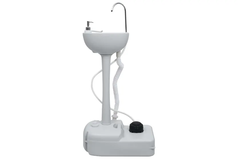 vidaXL 3081896 Portable Camping Handwash Stand With Tent 20 L vidaXL 3081896 Portable Camping Handwash Stand With Tent 20 L