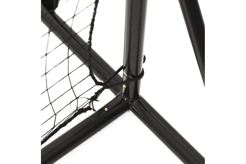 vidaXL 93762 Football Rebounder Net Black 366x90x183cm Hdpe vidaXL 93762 Football Rebounder Net Black 366x90x183cm Hdpe