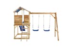 vidaXL 3059956 Playhouse With Swings And Ladder Impregnated Pinewood vidaXL 3059956 Playhouse With Swings And Ladder Impregnated Pinewood