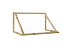 vidaXL 3059950 Football Goal With Net 120x80x60cm Impregnated Pinewood vidaXL 3059950 Football Goal With Net 120x80x60cm Impregnated Pinewood