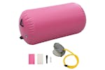 vidaXL 92718 Inflatable Gymnastic Roll With Pump 120x90cm Pvc Pink vidaXL 92718 Inflatable Gymnastic Roll With Pump 120x90cm Pvc Pink