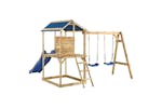 vidaXL 3059956 Playhouse With Swings And Ladder Impregnated Pinewood vidaXL 3059956 Playhouse With Swings And Ladder Impregnated Pinewood