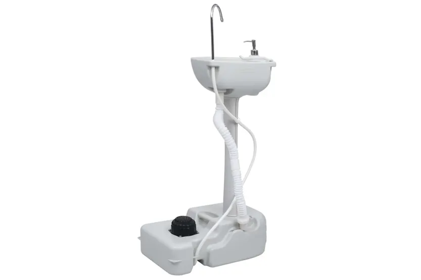 vidaXL 3081896 Portable Camping Handwash Stand With Tent 20 L vidaXL 3081896 Portable Camping Handwash Stand With Tent 20 L