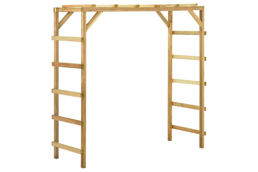 vidaXL 315625 Outdoor Climbing Rack 170x60x170cm Solid Pine Wood vidaXL 315625 Outdoor Climbing Rack 170x60x170cm Solid Pine Wood