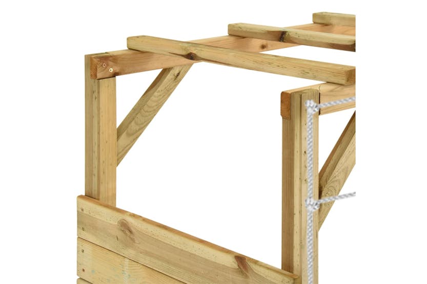 vidaXL 3059955 Cimbing Frame With Football Goal 170x60x170cm Impregnated Pinewood vidaXL 3059955 Cimbing Frame With Football Goal 170x60x170cm Impregnated Pinewood