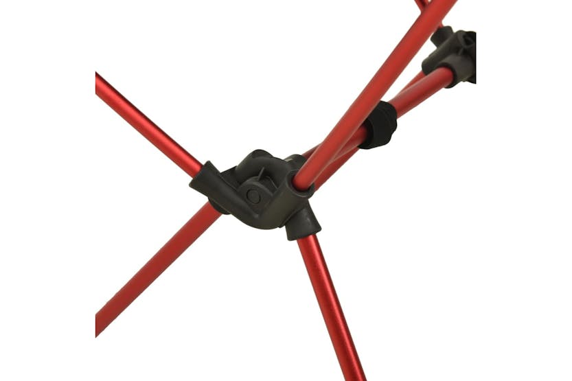 vidaXL 310542 Foldable Camping Chair Pvc And Aluminium Black vidaXL 310542 Foldable Camping Chair Pvc And Aluminium Black